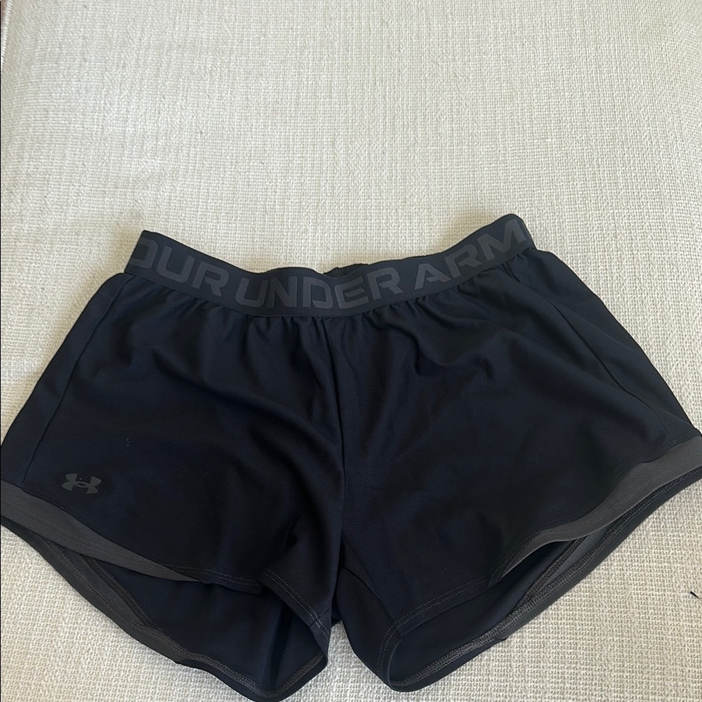 Under Armour Women's Black Athletic Shorts